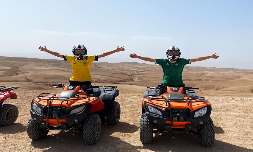 Quad Biking In Agafay