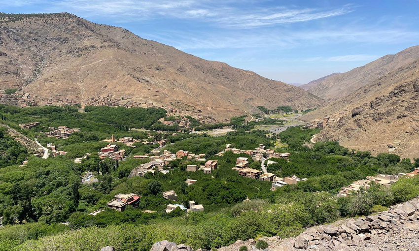 adventurers nature of Imlil